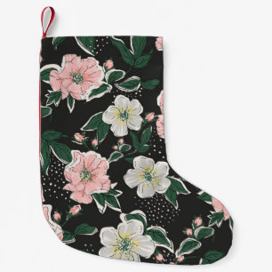 Petite Chaussette De Noël Impression vintage : motif abstrait