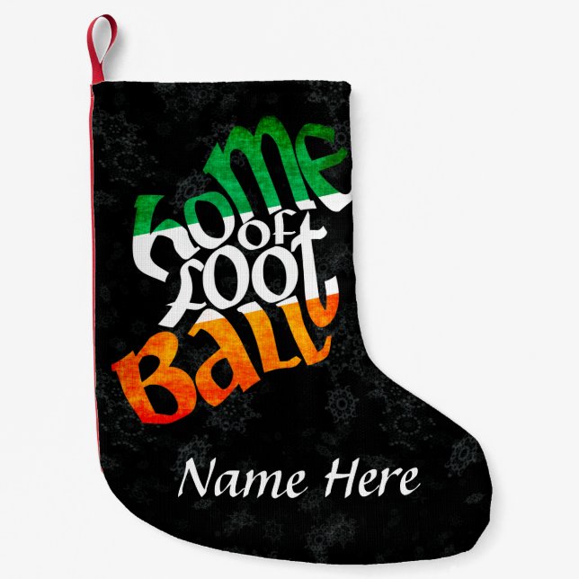 Petite Chaussette De Noël Irlande Peil Ghaelach Gaelic Christmas Stocking (Devant)