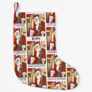 Petite Chaussette De Noël IRS Naughty List Holiday