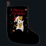 Petite Chaussette De Noël Jack Russel Christmas Dog Winter Animals<br><div class="desc">Le chien Jack Russel à Noël avec des lumières de fées. Animaux amusants avec des cadeaux et de la neige pour les vacances. Aussi drôle pour Noël en juillet. Les chiens sont de mignons animaux et sont parfaits pour Noël.</div>