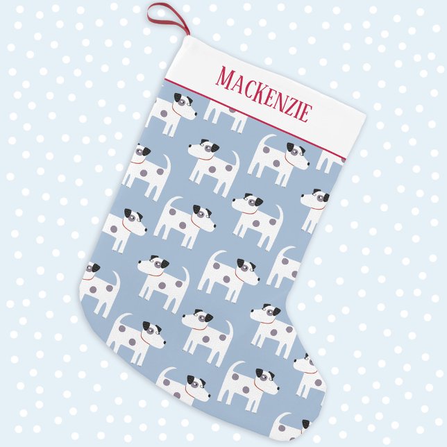 Petite Chaussette De Noël Jack Russell Terrier Chien Nom Personnalisé (Créateur téléchargé)