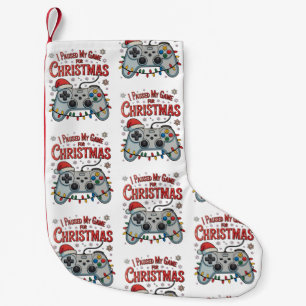 Petite Chaussette De Noël J'ai Mis En Pause Mon Jeu Pour Noël Joueur Jeux Vi
