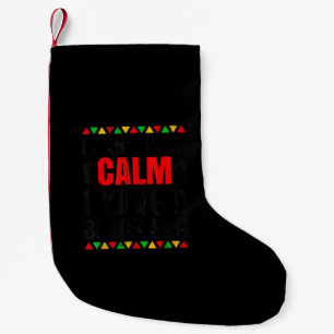 Petite Chaussette De Noël J'Ai Un Cadeau Fils Noir Pour Frican Maman Papa (4