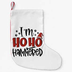 Petite Chaussette De Noël Je suis Ho Ho Martelé  Dressage de Noël drôle de b