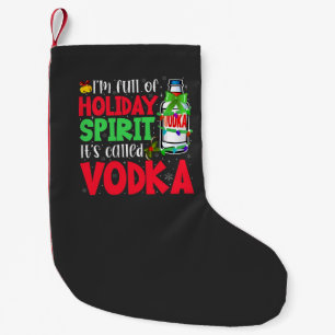 Petite Chaussette De Noël Je suis plein d'esprit de vacances, ça s'appelle V