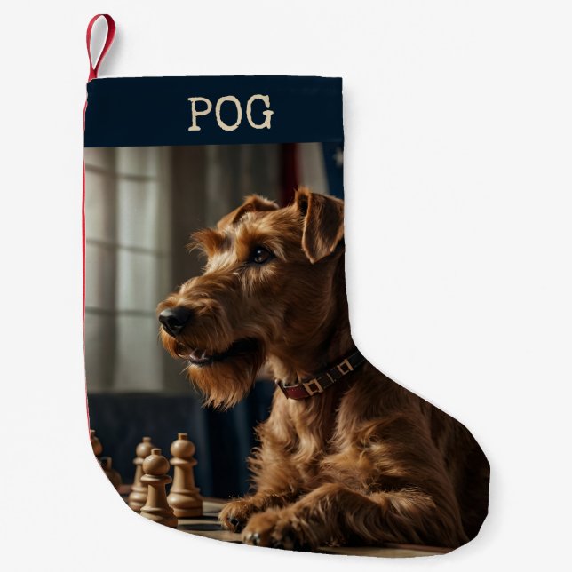 Petite Chaussette De Noël Jeu d'échecs informatique (Devant)