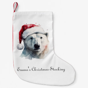 Petite Chaussette De Noël Jingle Bear Joy, personnalisé