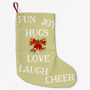 Petite Chaussette De Noël Joie de Noël empilé