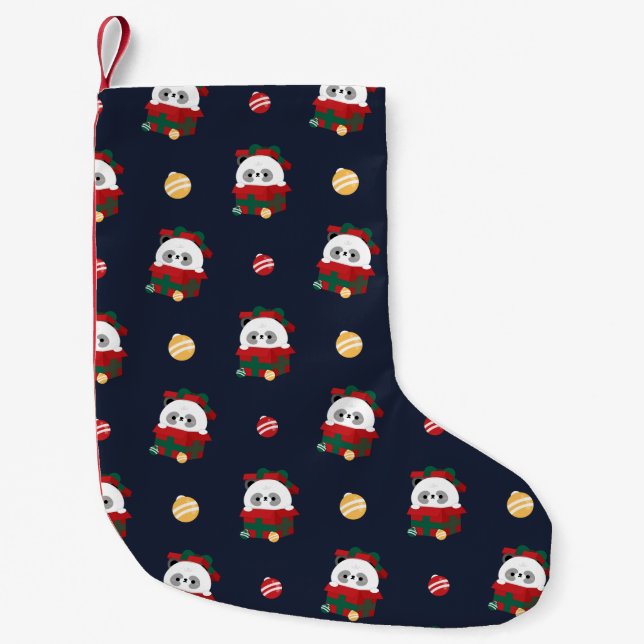 Petite Chaussette De Noël Joli Noël simple et amusant (Devant)