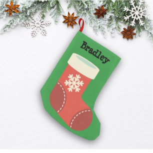 Petite Chaussette De Noël Jouer Noël Stocker à l'intérieur Stocking