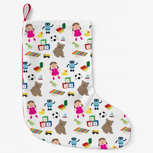 Petite Chaussette De Noël Jouets pour enfants Motif (Devant)