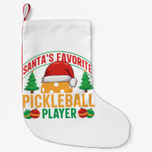 Joueur de Pickleball favori de père Noël - Amusant