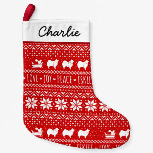 Petite Chaussette De Noël Jour férié des Eskimo Dogs de Noël