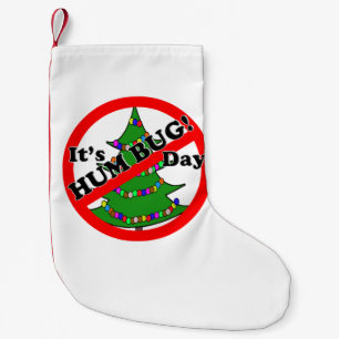 Petite Chaussette De Noël Journée Humbug