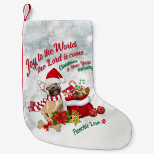 Petite Chaussette De Noël Joy to the World - French Love