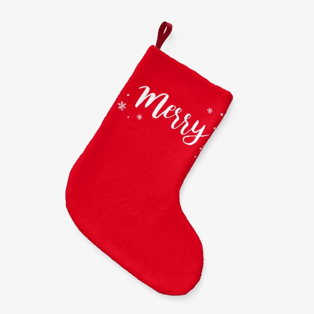Petite Chaussette De Noël Joyeux (Devant (Accrochage))