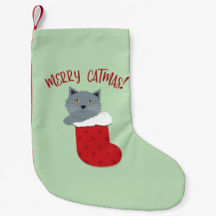 Petite Chaussette De Noël Joyeux Catmas !