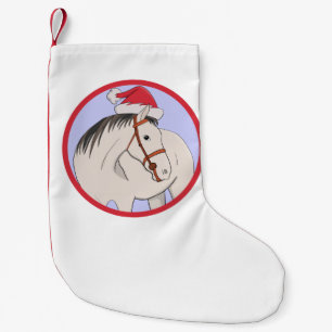 Petite Chaussette De Noël Joyeux Cheval de Noël