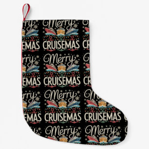 Petite Chaussette De Noël Joyeux Cruisemas Croisière Famille Vacances Xmas N