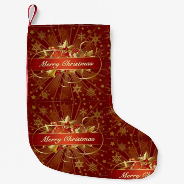 Petite Chaussette De Noël Joyeux Noël (Devant)