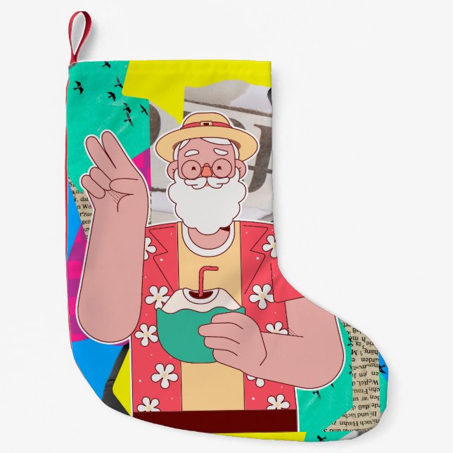 Petite Chaussette De Noël Joyeux Noël 2024 (Devant)