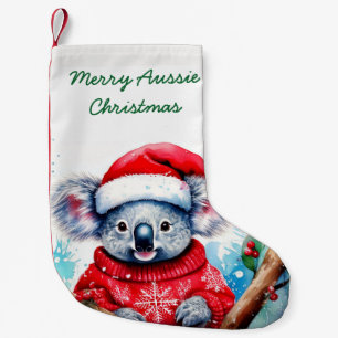Petite Chaussette De Noël Joyeux Noël australien Koala