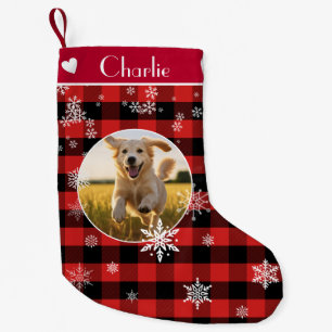 Petite Chaussette De Noël Joyeux Noël Jour Plaid Motif Personnalisé Animaux 