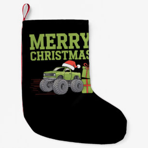 Petite Chaussette De Noël Joyeux Noël Monster Truck Tout-Petits Garçons Xmas