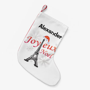 Petite Chaussette De Noël Joyeux Noel personnalisé