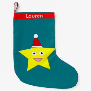 Petite Chaussette De Noël Joyeux petit Noël étoile Custom Stocking