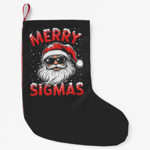 Petite Chaussette De Noël Joyeux Sigmas Drôle Gen Alpha Collège Noël