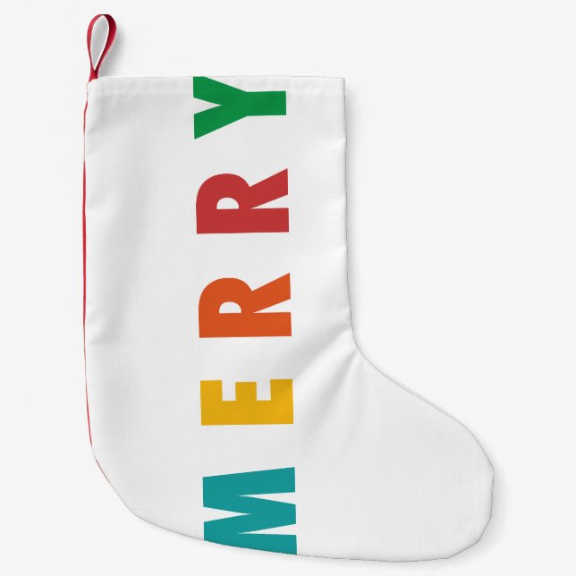PETITE CHAUSSETTE DE NOËL JOYRY LOVE JOY | NOËL COLORÉ (Devant)