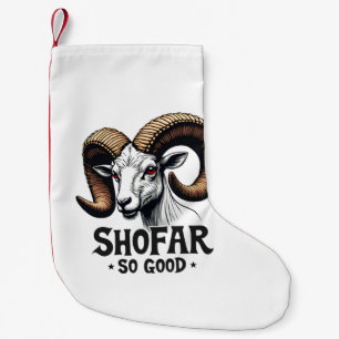 Petite Chaussette De Noël Jusqu'à si bonne chèvre juive Hanoukka Lovers