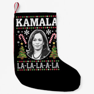 Petite Chaussette De Noël Kamala Harris 2024 Noël Virgule La Xmas