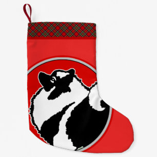 Petite Chaussette De Noël Keeshond Graphics - Cute Original Chig Art
