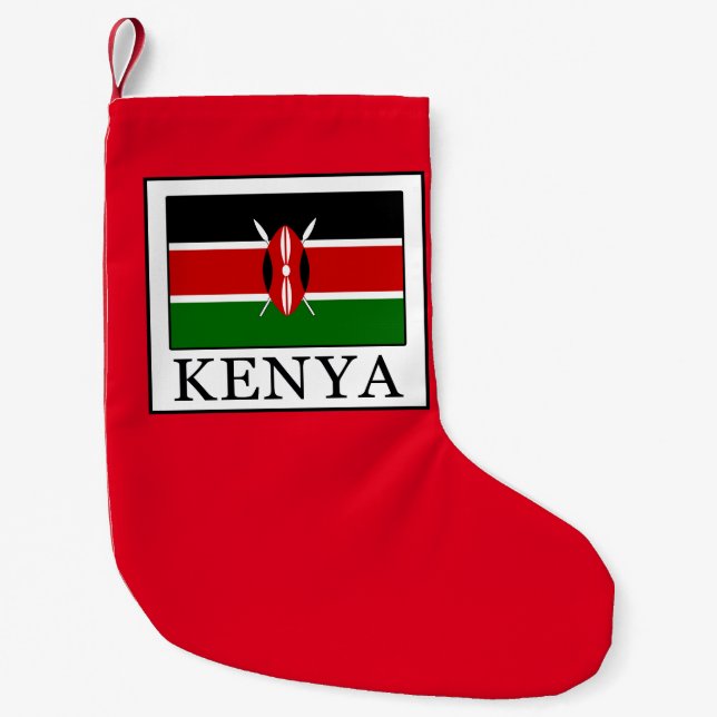Petite Chaussette De Noël Kenya (Devant)