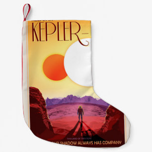 Petite Chaussette De Noël Kepler Space Voyage Destination Planète Aventure