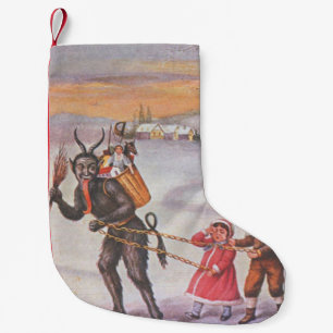 Petite Chaussette De Noël Krampus enlève les enfants Jouets Switch