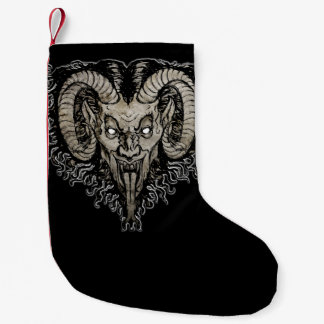 Petite Chaussette De Noël Krampus Stocking