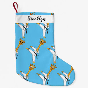 Petite Chaussette De Noël Kung Fu giraffe
