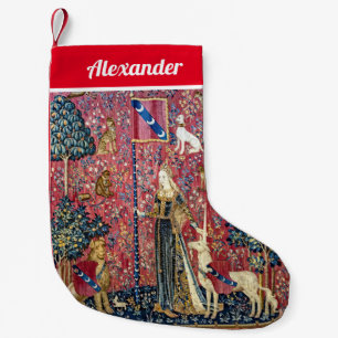 Petite Chaussette De Noël La Dame et la licorne, Touch