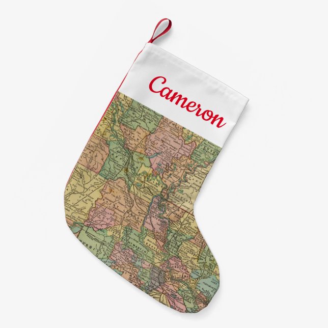 Petite Chaussette De Noël La Louisiane 10 2 (Devant (Accrochage))