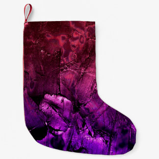 Petite Chaussette De Noël La texture arrière - plan abstraite foncée avec dé