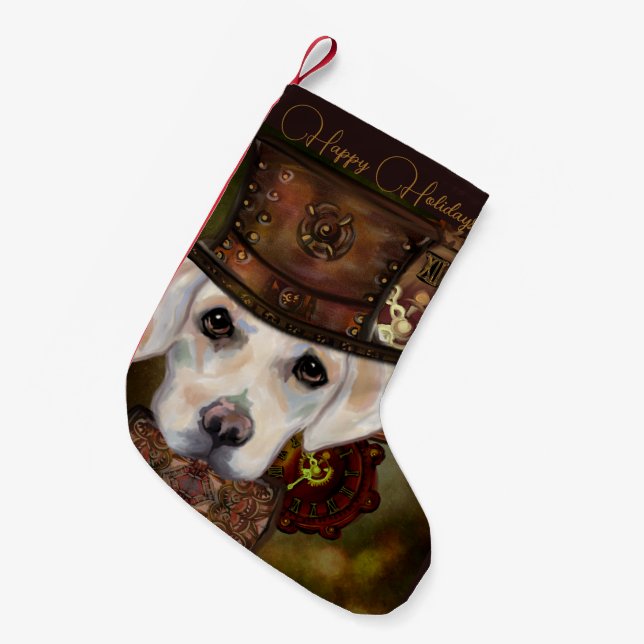 Petite Chaussette De Noël Labrador Retriever (Devant (Accrochage))