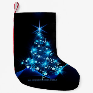 Petite Chaussette De Noël l'arbre de Noël stylisé et lumineux de SlipperyJoe