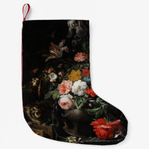 Petite Chaussette De Noël Le bouquet renversé par Abraham Mignon