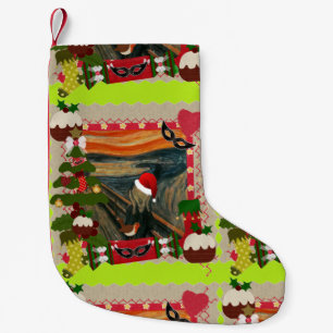 Petite Chaussette De Noël le cri laid noël xmas bas