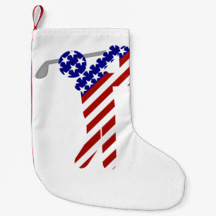 Petite Chaussette De Noël LE GOLF DES Patriotes ÉTATS-UNIS