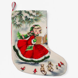Petite Chaussette De Noël Le Stocker de Noël des filles