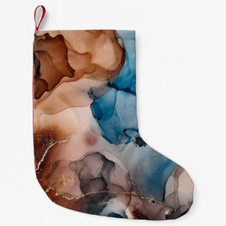 Petite Chaussette De Noël L'encre d'alcool est translucide. multicolo Abstra